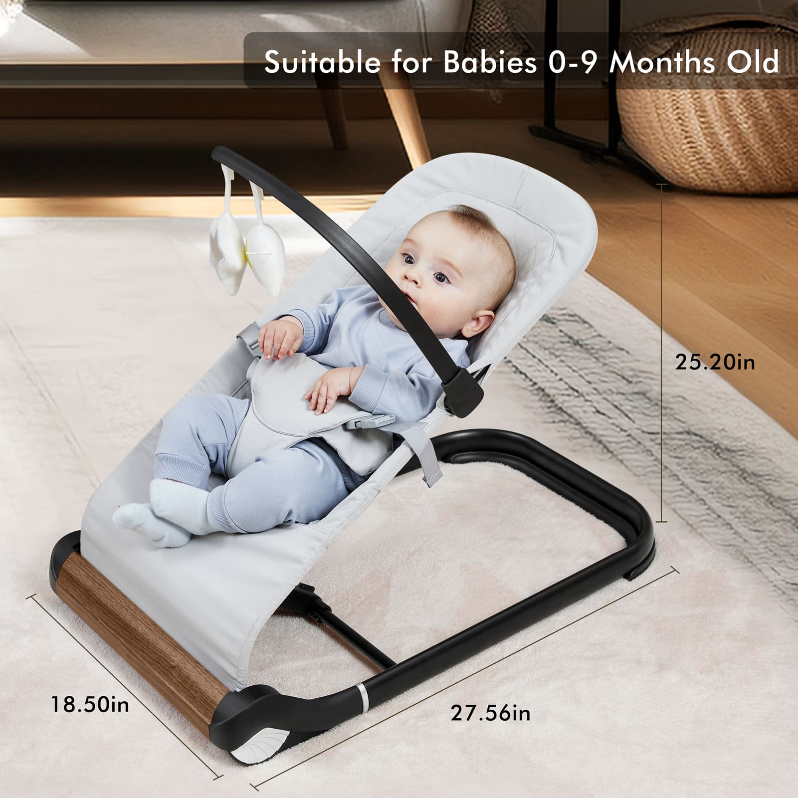 3 in 1 Adjustable Baby Bouncer BC03