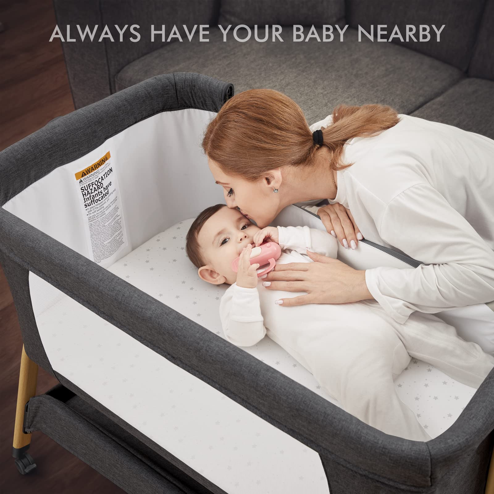 ANGELBLISS 3 In 1 Baby Bassinet BN03 always have your baby nearby
