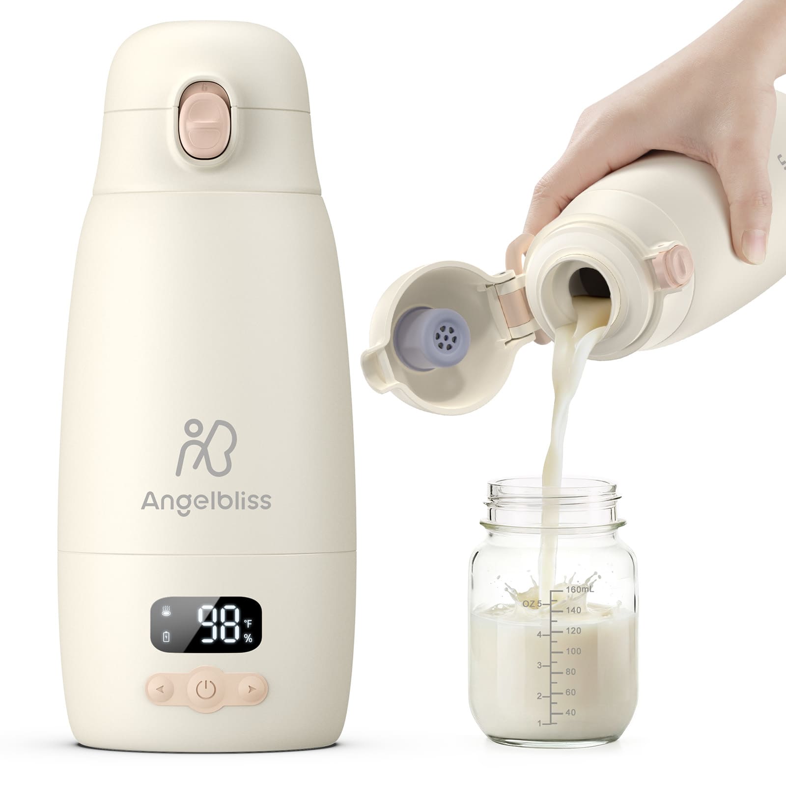 Portable Bottle Warmer for Travel – Fast Heating, Precise Temp Control