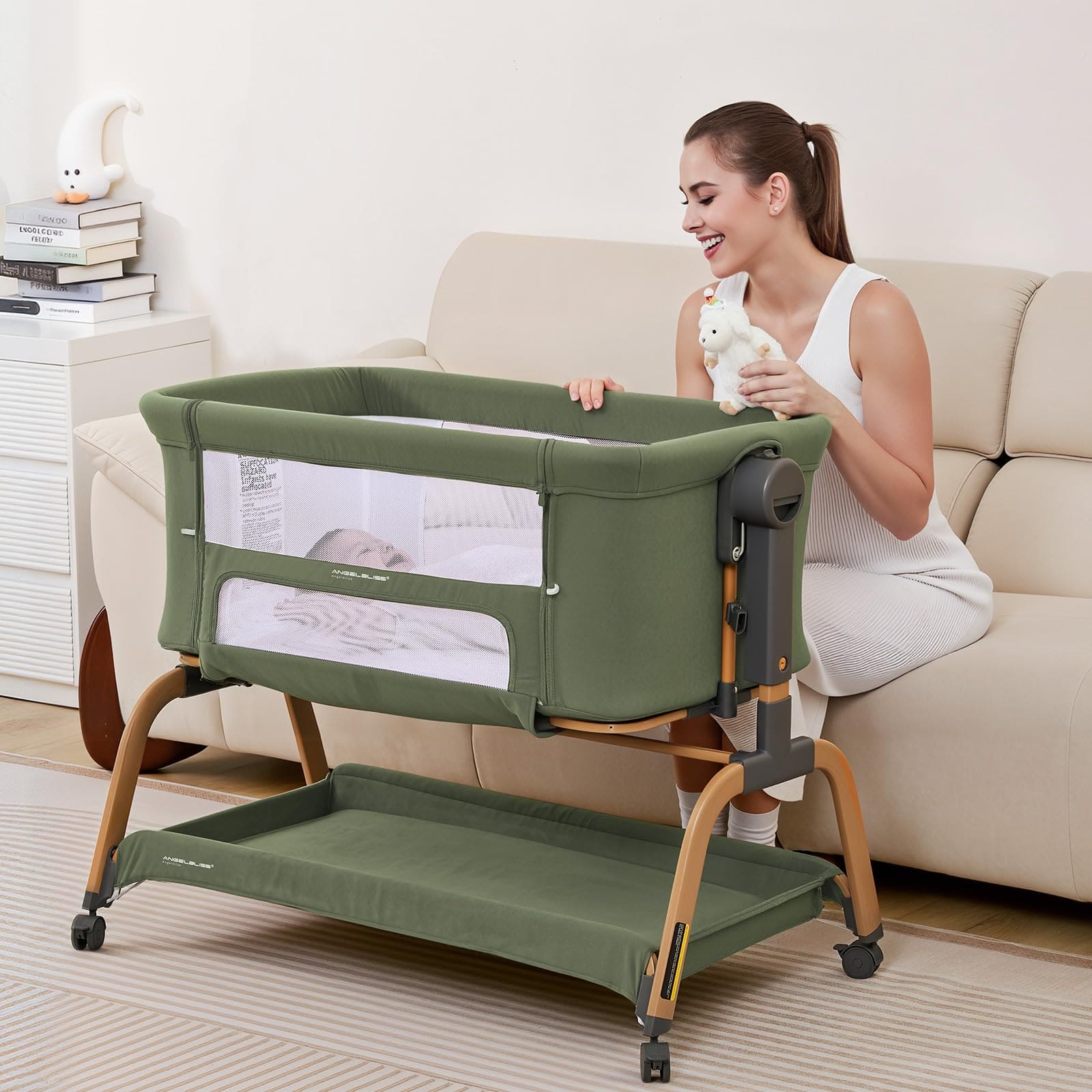 3 In 1 Baby Rocking Bassinet BN03