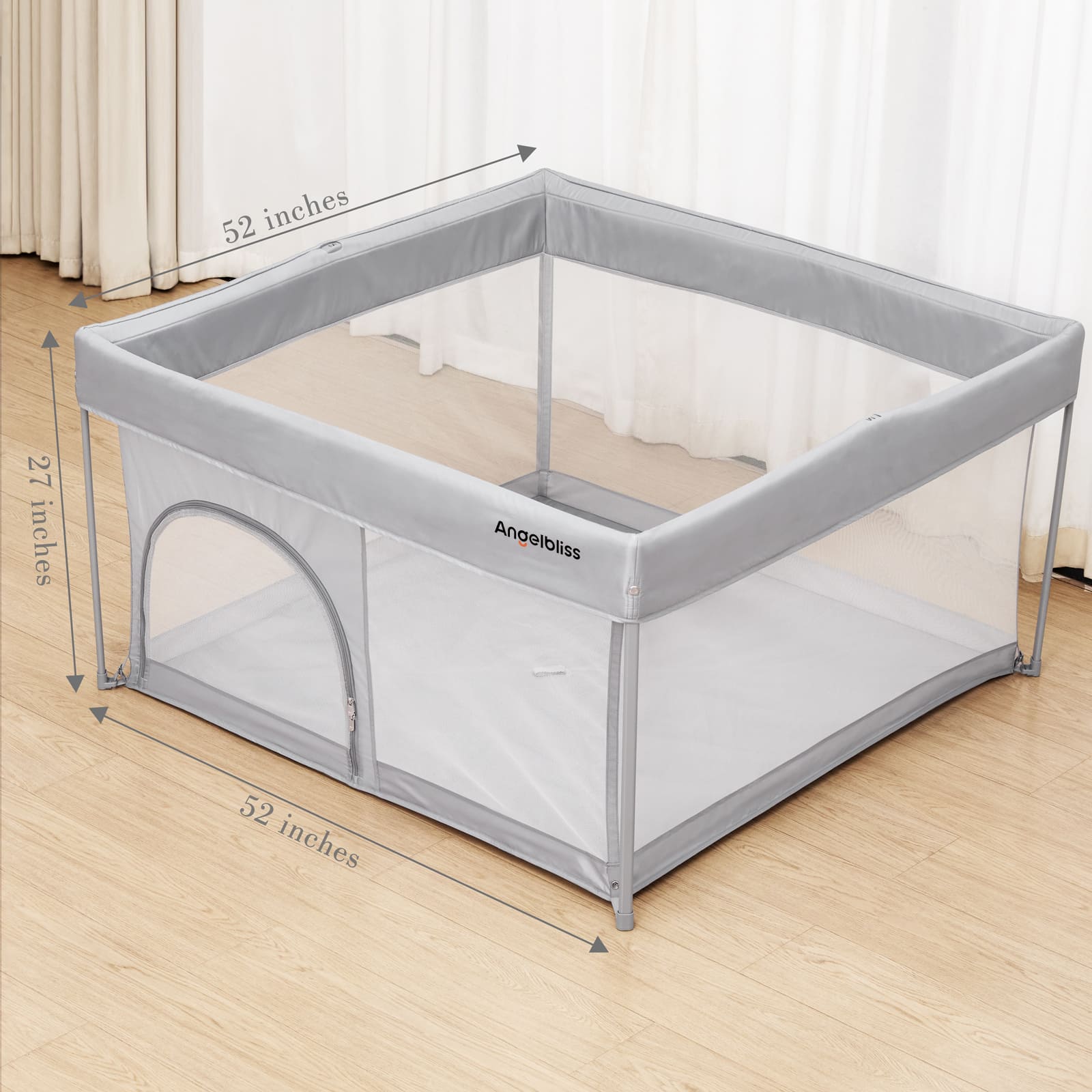 Foldable Baby Playpen, Portable Play Yard BP03