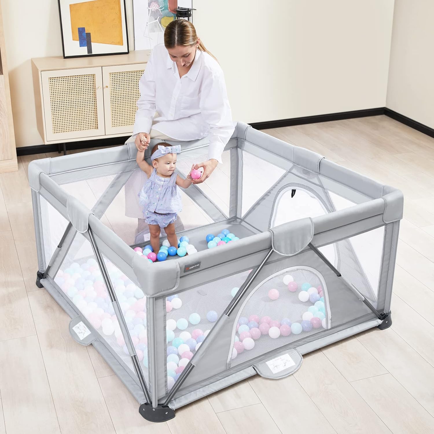 Foldable Baby Playpen BP01-6