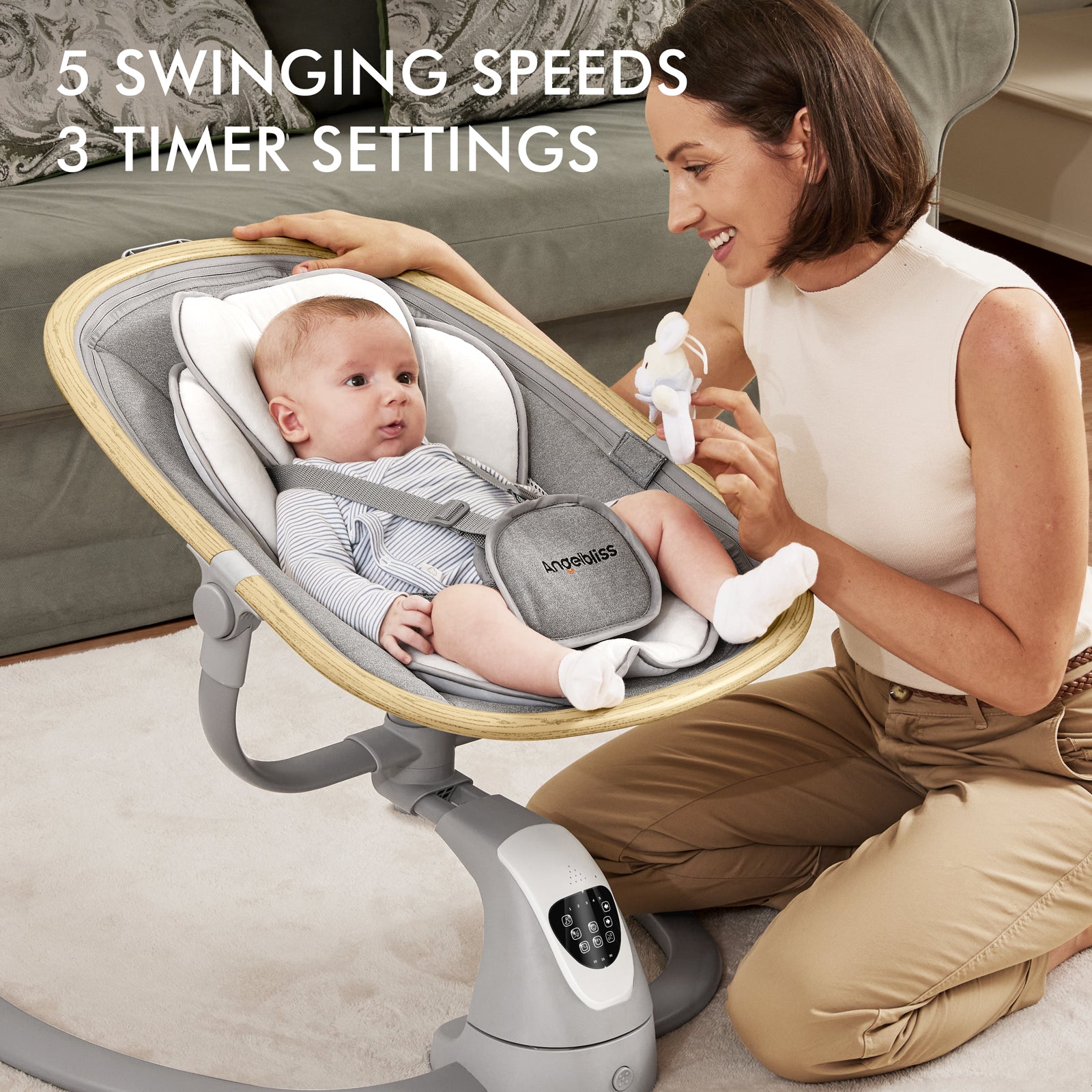 Baby Swing with Crying Detection BS02