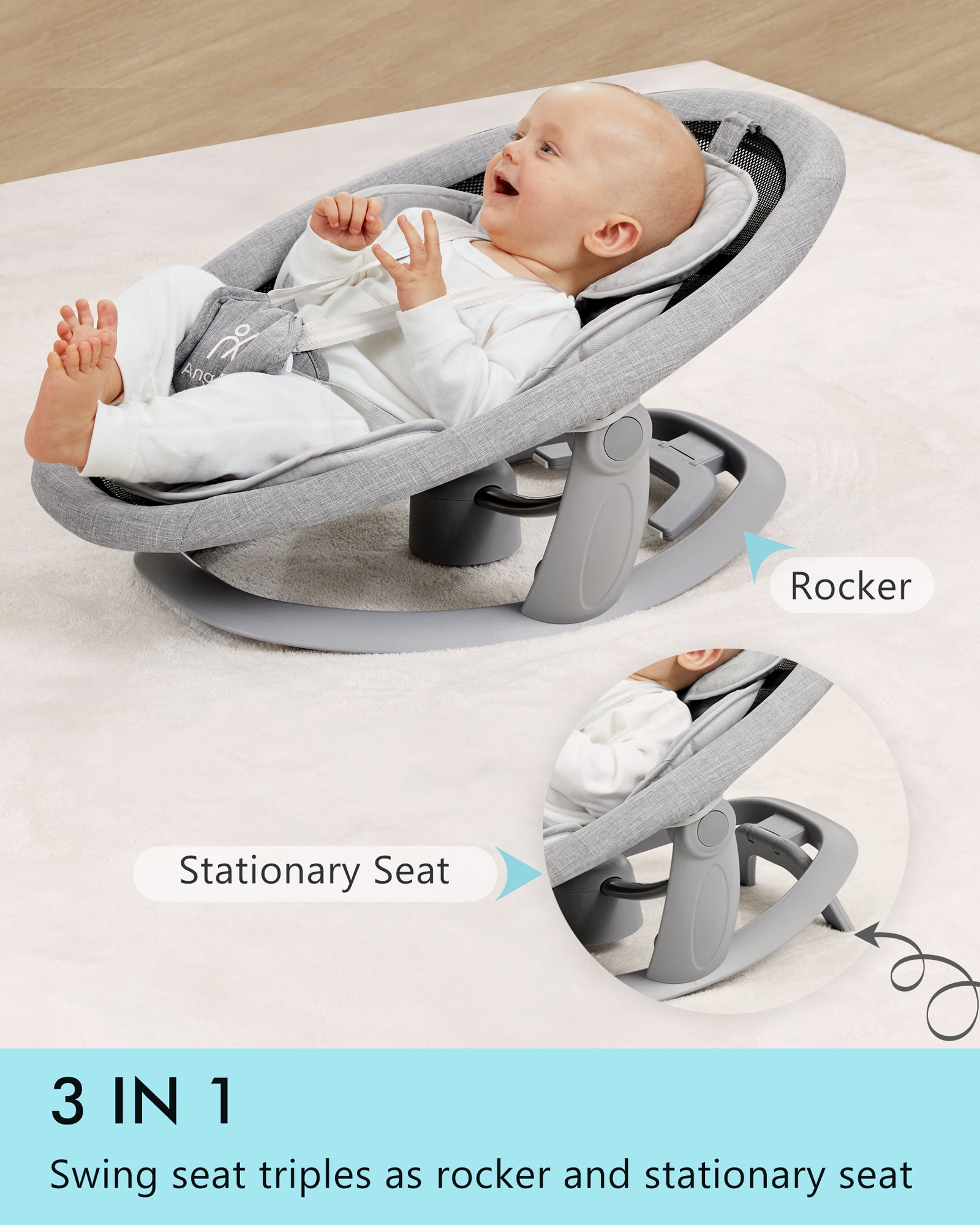 3 in 1 Baby Swing