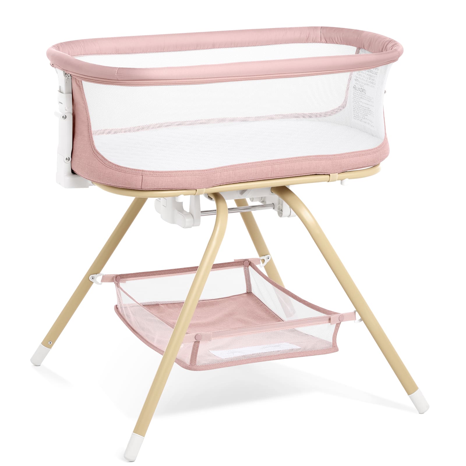 angelbliss baby rocking bassinet bn10 Pink