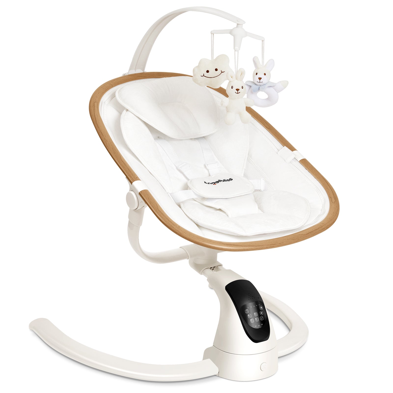 ANGELBLISS_Electric_Baby_Swing_BS02_White