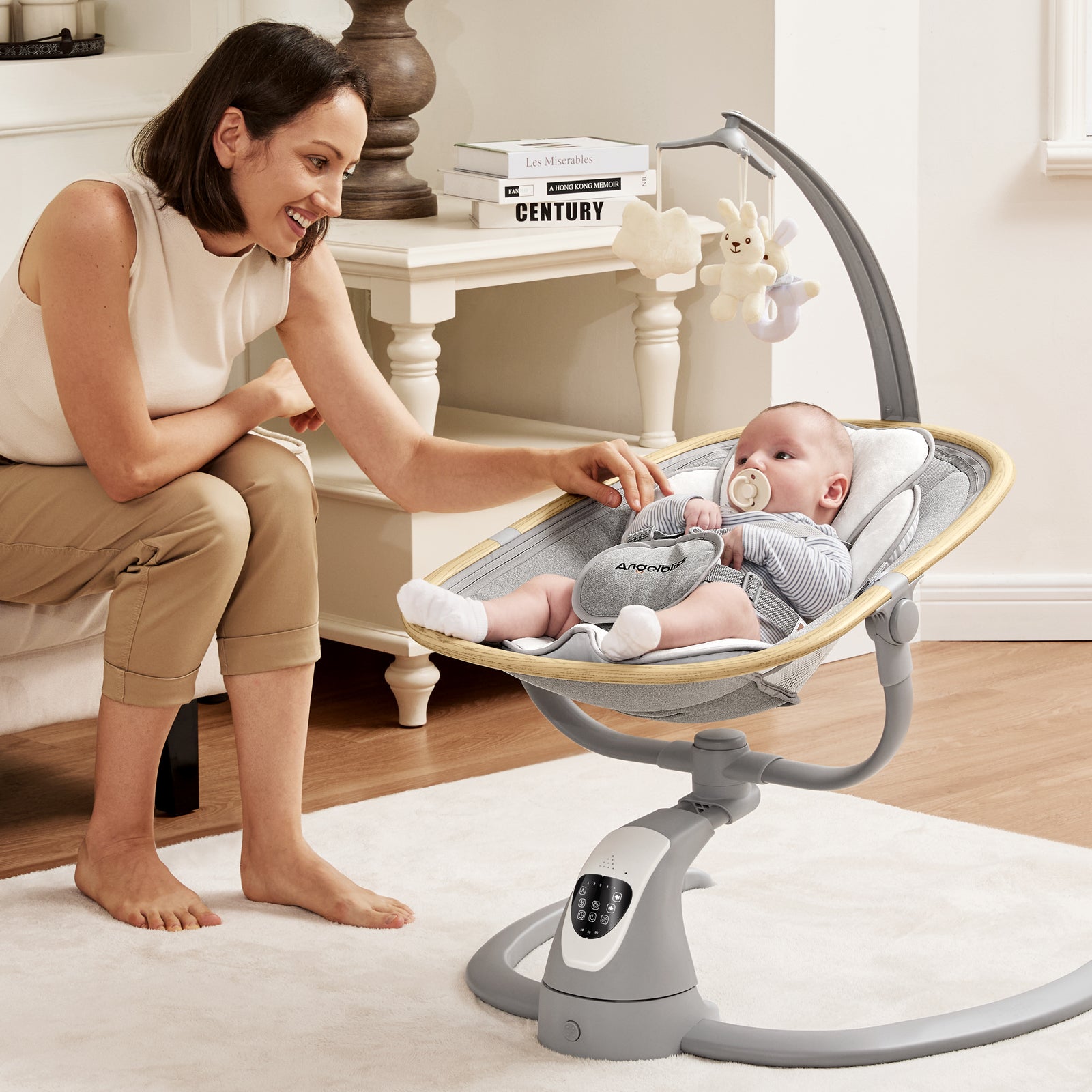 ANGELBLISS Electric Baby Swing BS02