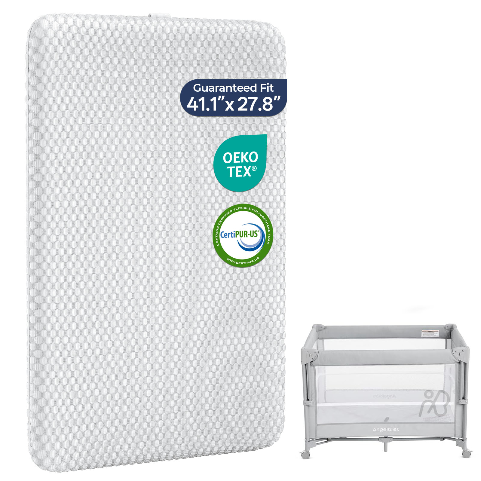 Angelbliss Pack and Play Mattress Replacement for BN11