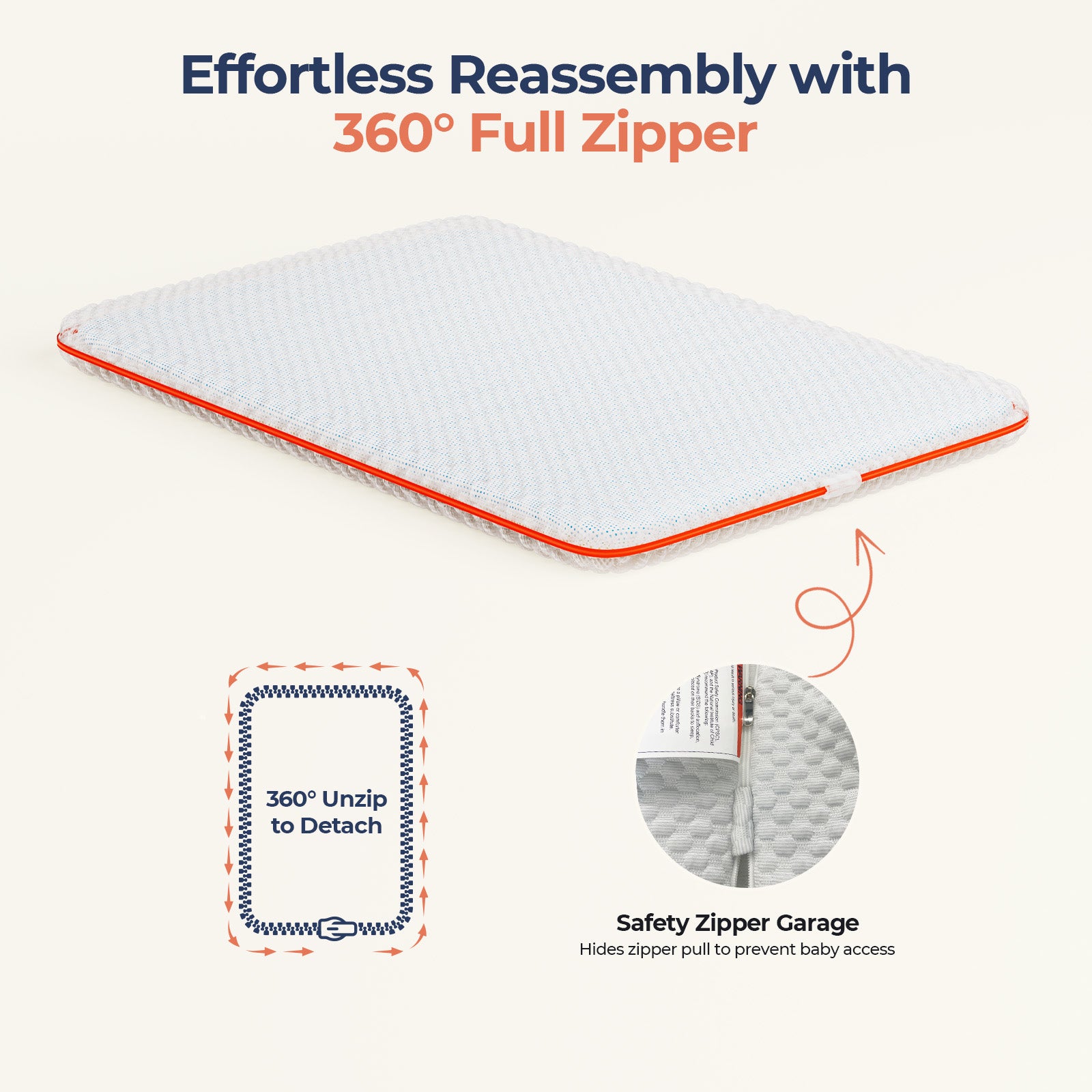 Angelbliss Pack and Play Mattress Replacement for BN11