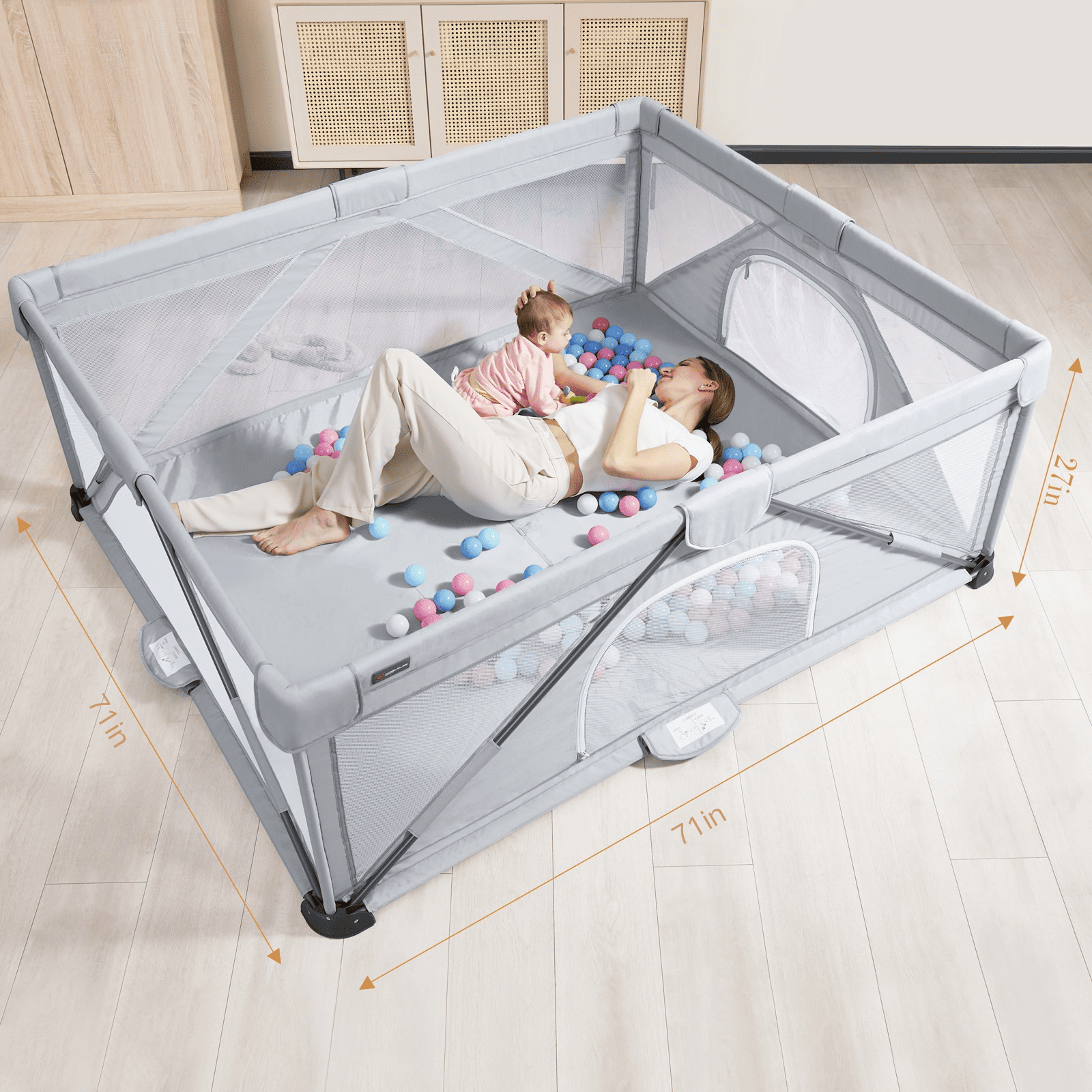 Foldable Baby Playpen  BP01