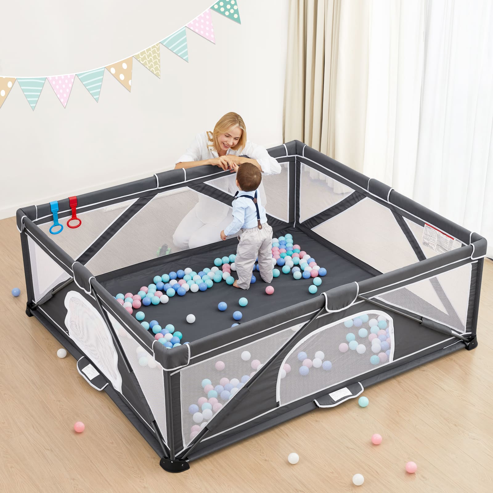 Foldable Baby Playpen BP02