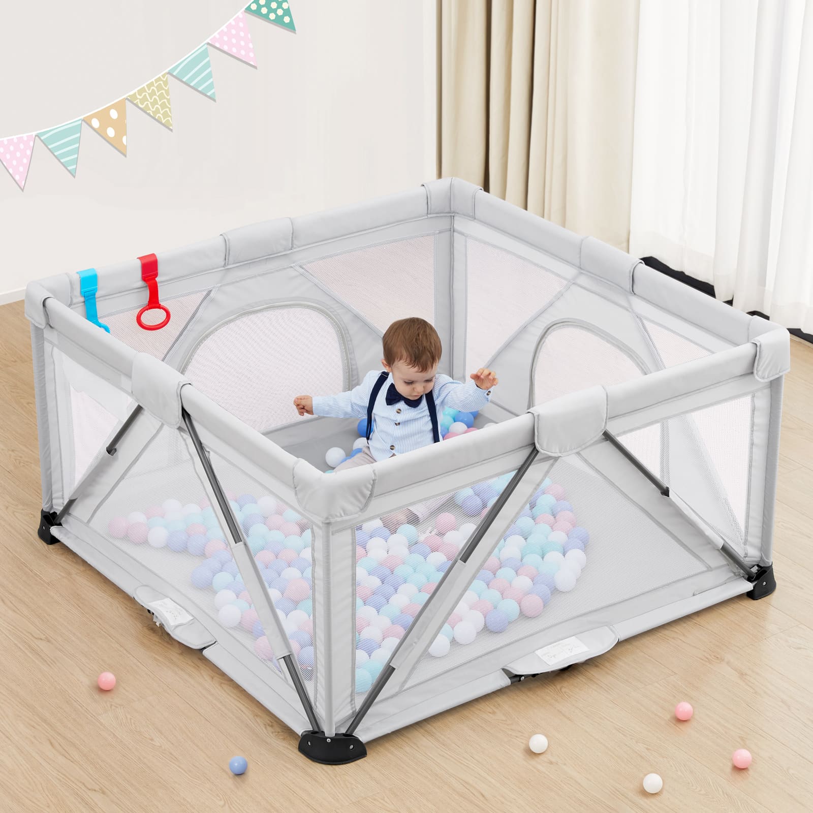 Foldable Baby Playpen BP02