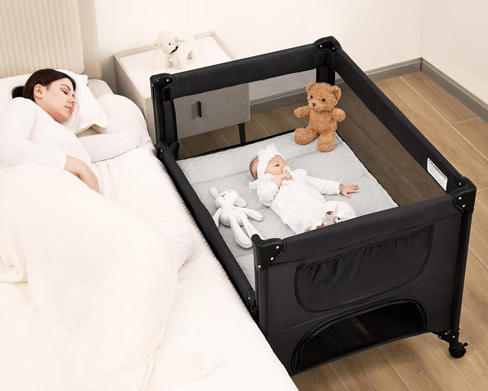 Angelbliss® Baby Bassinet,Bouncer,Playpen,Swing and More!